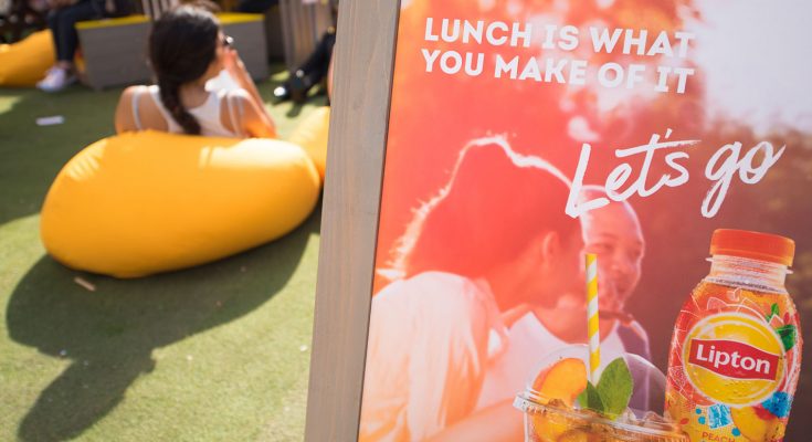 Lipton, the UK’s No.1 Ice Tea brand, is visiting city centres nationwide for a 23-day roadshow, as part of its ‘Let’s Go’ summer campaign.
