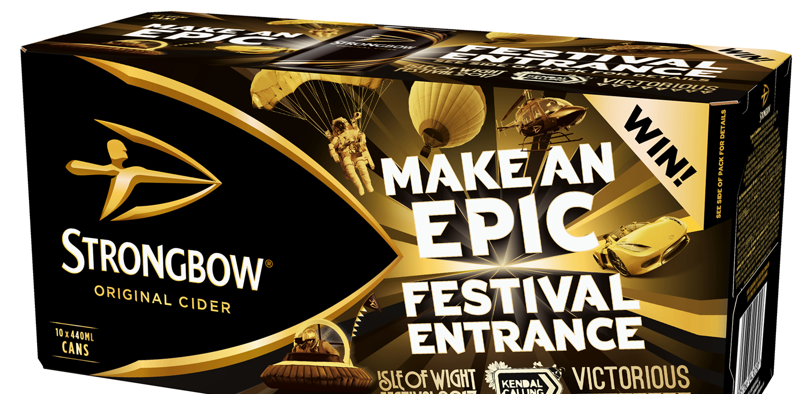 Strongbow launches £10,000 ‘Epic Festival Entrance’ promo IPM Bitesize