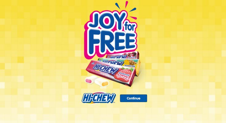 Cult Japanese confectionary brand Hi-CHEW has launched in the UK, backed with a social media promotion which allows London-based consumers to claim a free sample pack.