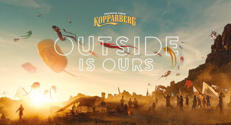 Swedish pear cider brand Kopparberg has launched a £6m summer campaign, entitled “Outside is Ours”, which looks to unlock the feeling of the best of times outside with friends, and is supporting it with a new experiential platform, The Kopparberg Outsider.