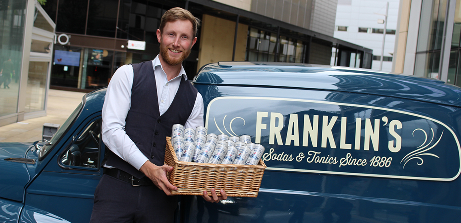 Franklin & Sons deliver cases of free gin to London 