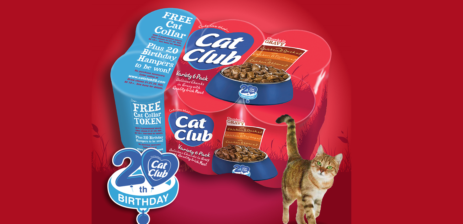 Cat Club celebrates their 20th anniversary with the Purrfect on-pack ...