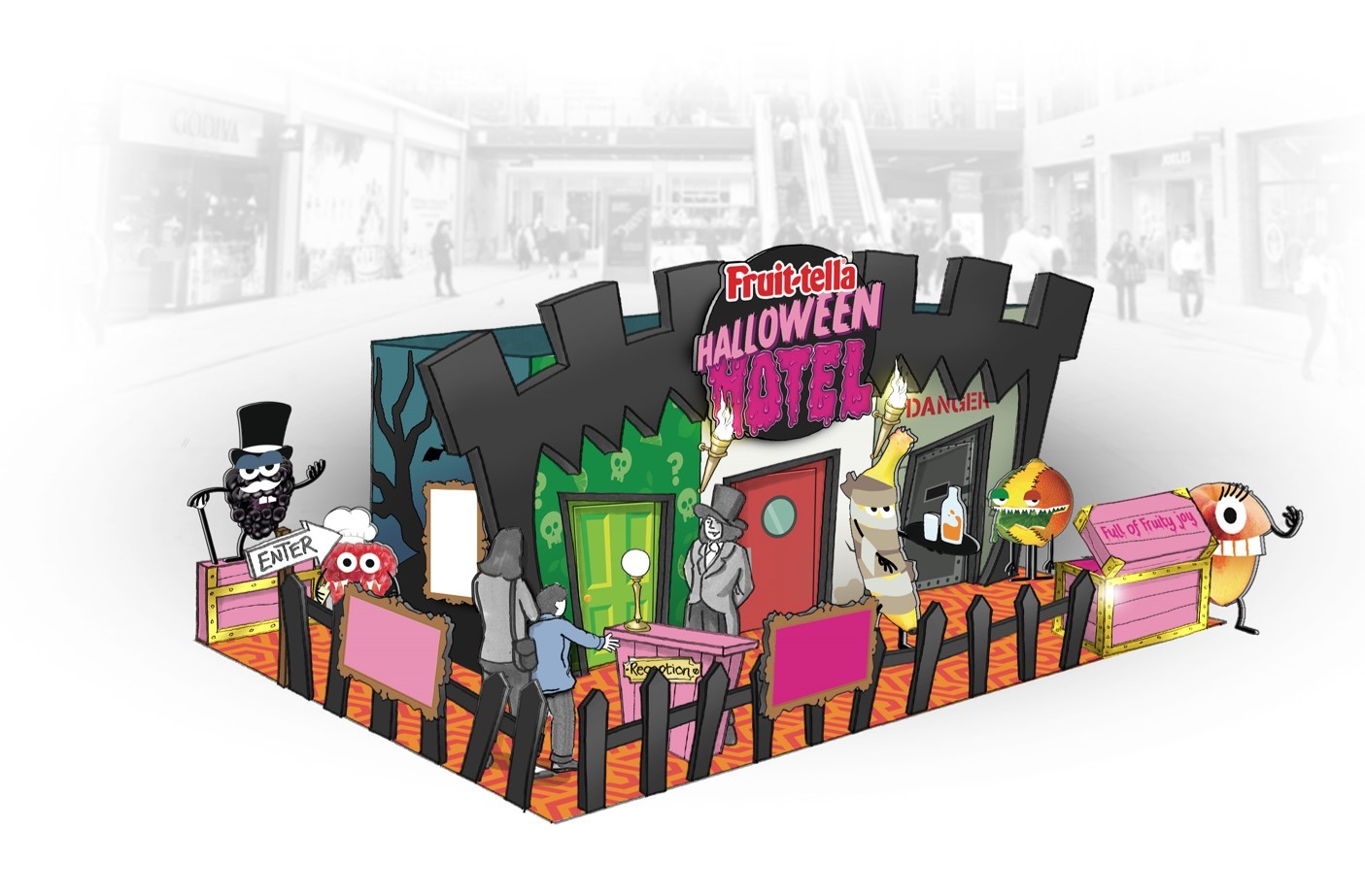 N2O and Fruit-tella Create Halloween Hotel Brand Experience - IPM Bitesize